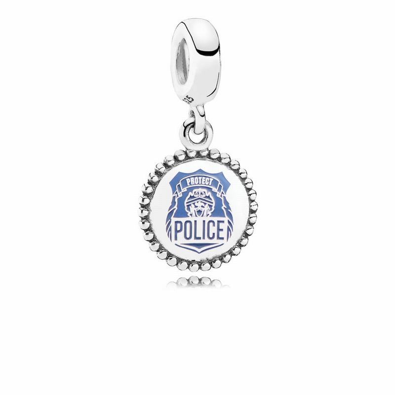 Pandora Australia Police Dangle Charm - Sterling Silver | ZIKPRC856